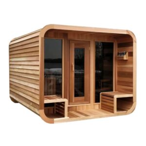 Luna cedar sauna 8 by 6 foot